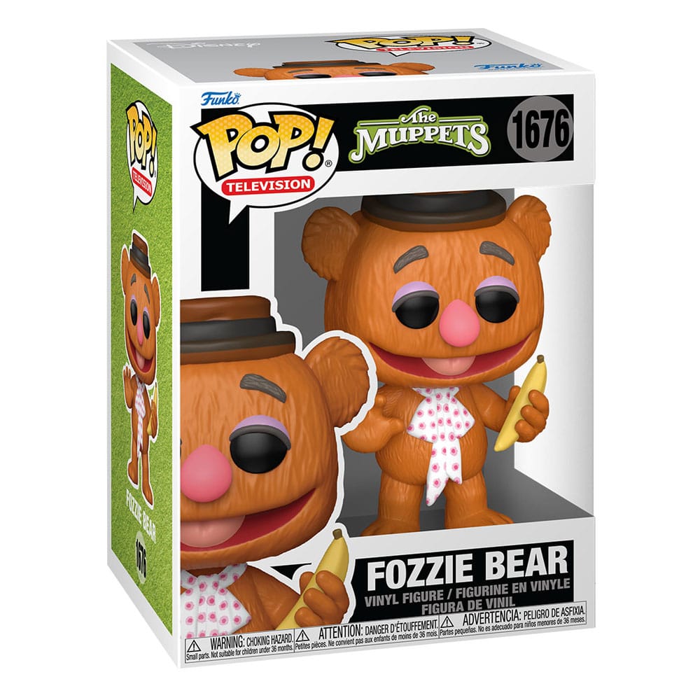 Mupparna POP! TV Vinyl Figur Fozzie Bear 9 cm