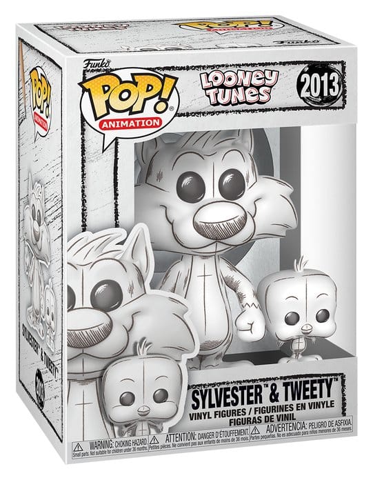 Looney Tunes POP!&Buddy Animation Vinylfigur Sylvester&Tweety 9 cm