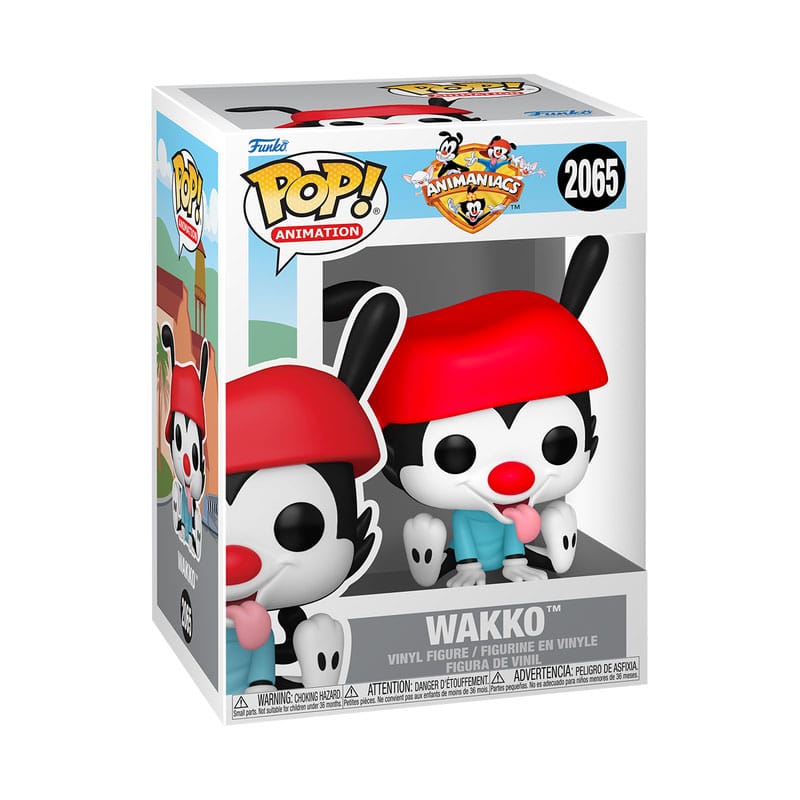 Animaniacs POP! Figura Vinilo Animación Wakko 9 cm