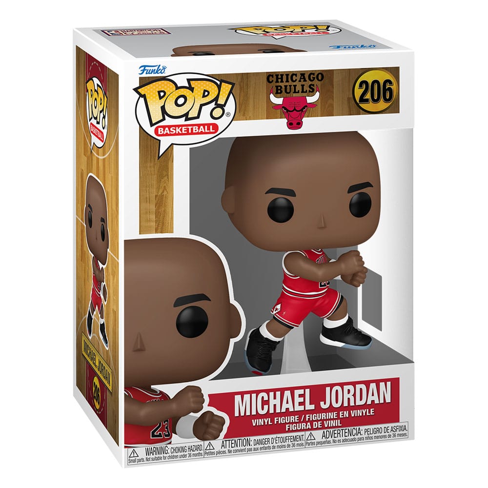 NBA Legends Pop! Sportsvinylfigur Bulls- Michael Jordan ('89) "The Shot" 9 cm