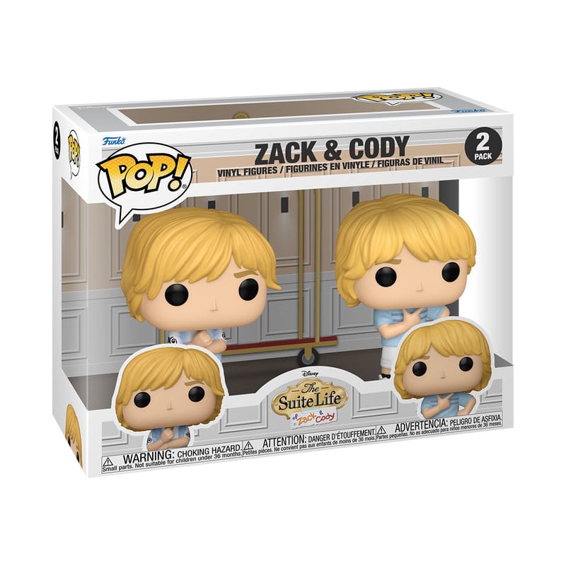 Süit Zack & Cody Pop! Televizyon Vinil Şekiller 2 Pack Zack & Cody 9 cm