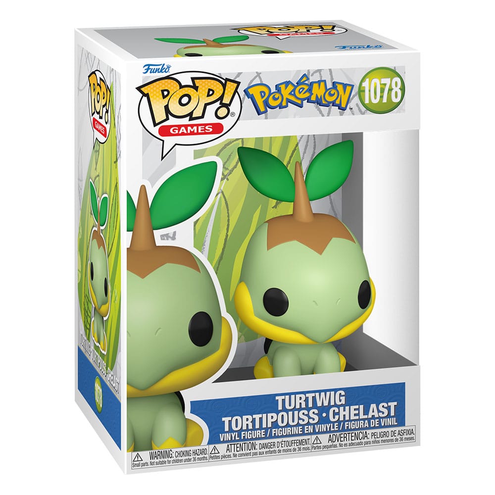 Pokemon Pop! Games vinyl figuur turtwig 9 cm