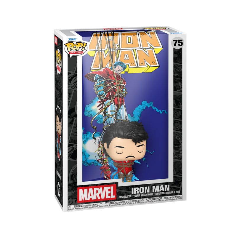 Meraviglia POP! Copertina del fumetto Figura in vinile IronMan'68 9 cm