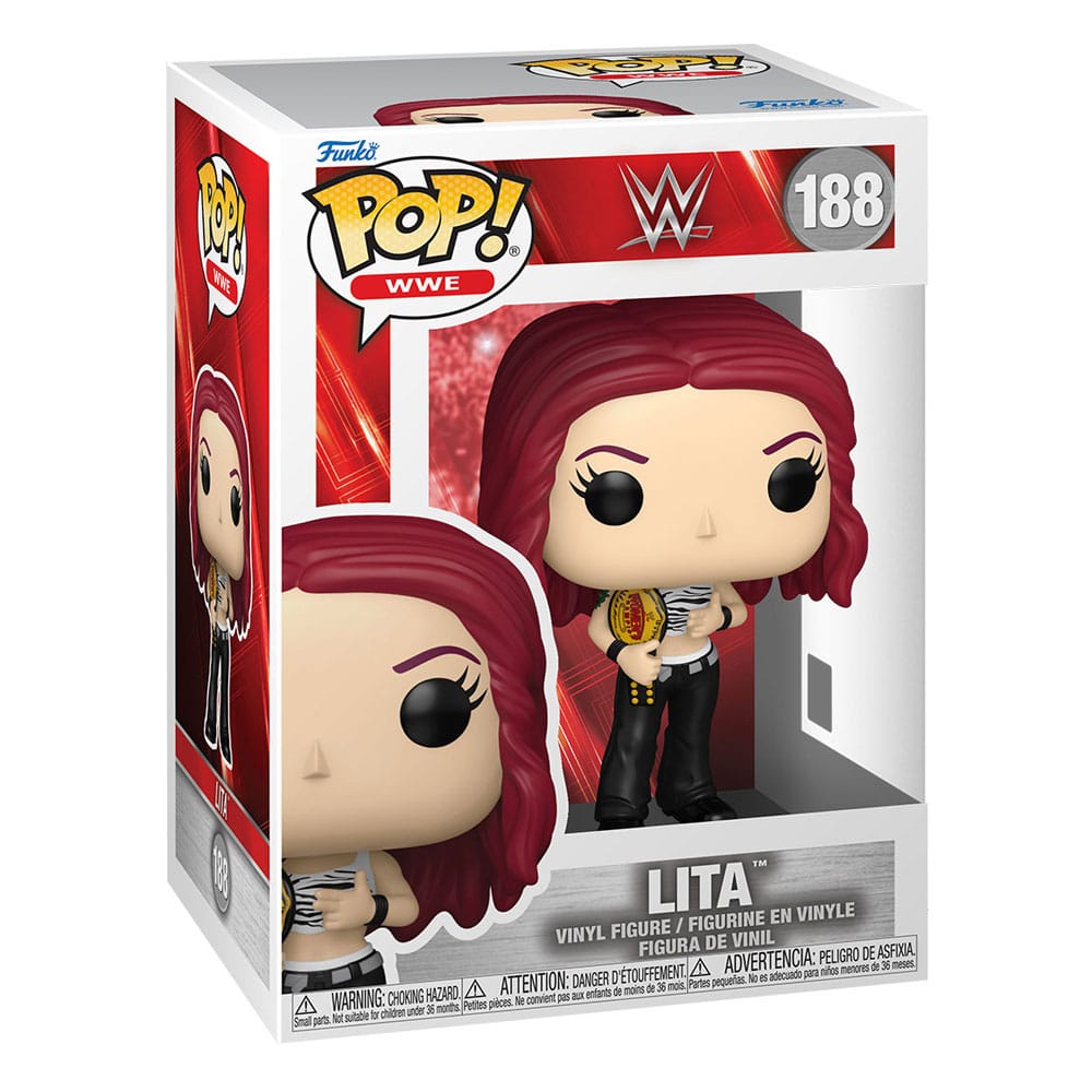 POP! Figura in vinile Lita con cintura da campionato 9 cm