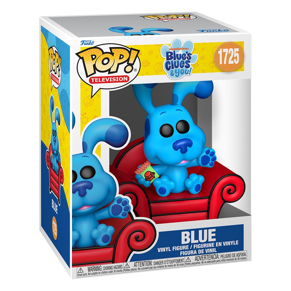 Blues tragovi pop! Premium vinil figura plava w/kauč 9 cm