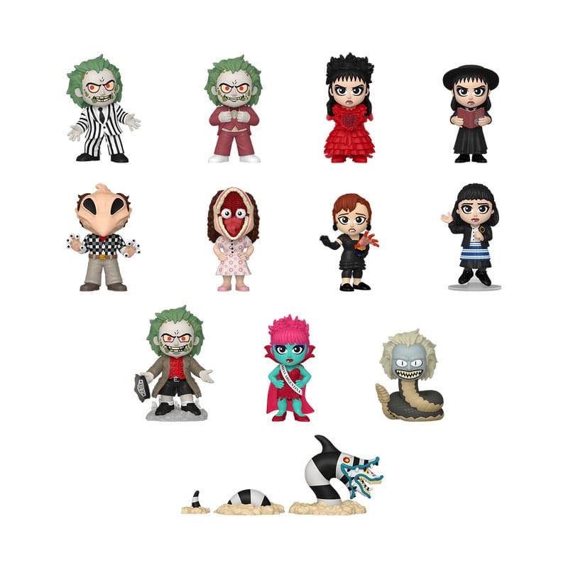 Beetlejuice Mini Figure PDQ Display da 5 cm (12)