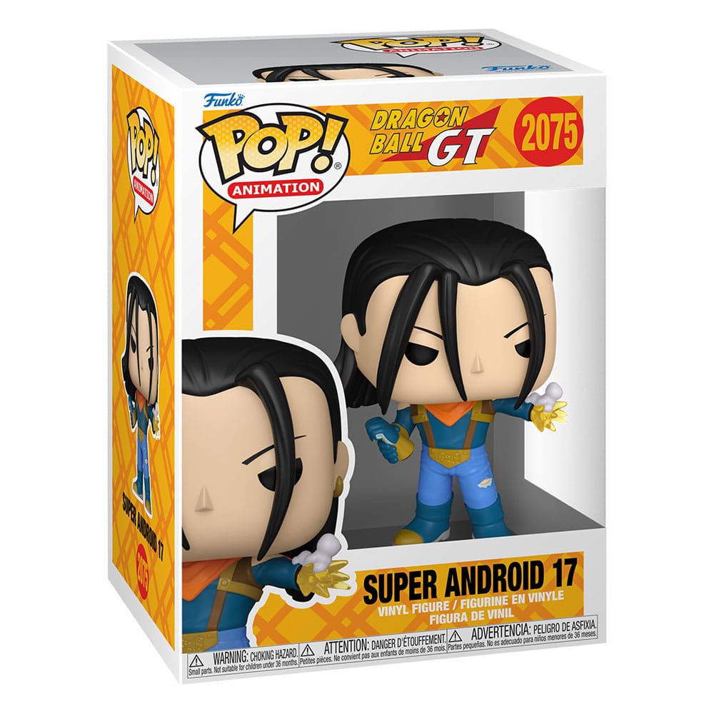 Dragon Ball GT Pop! Jeux Vinyl Figure Super Android 17 9 cm