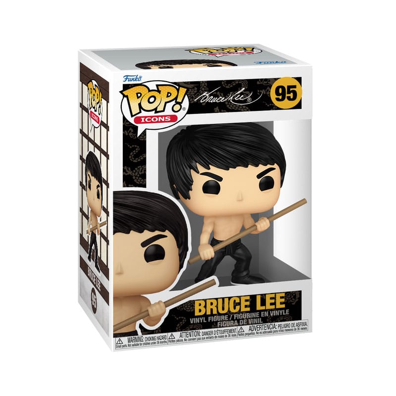 Bruce Lee Pop! Simgeler vinil figür Bruce Lee (Dinamik) 9 cm