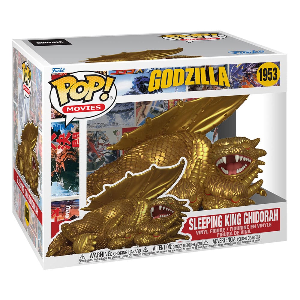 Godzilla Super Sized POP! Filmer Vinylfigur Sleeping King Ghidorah 15 cm
