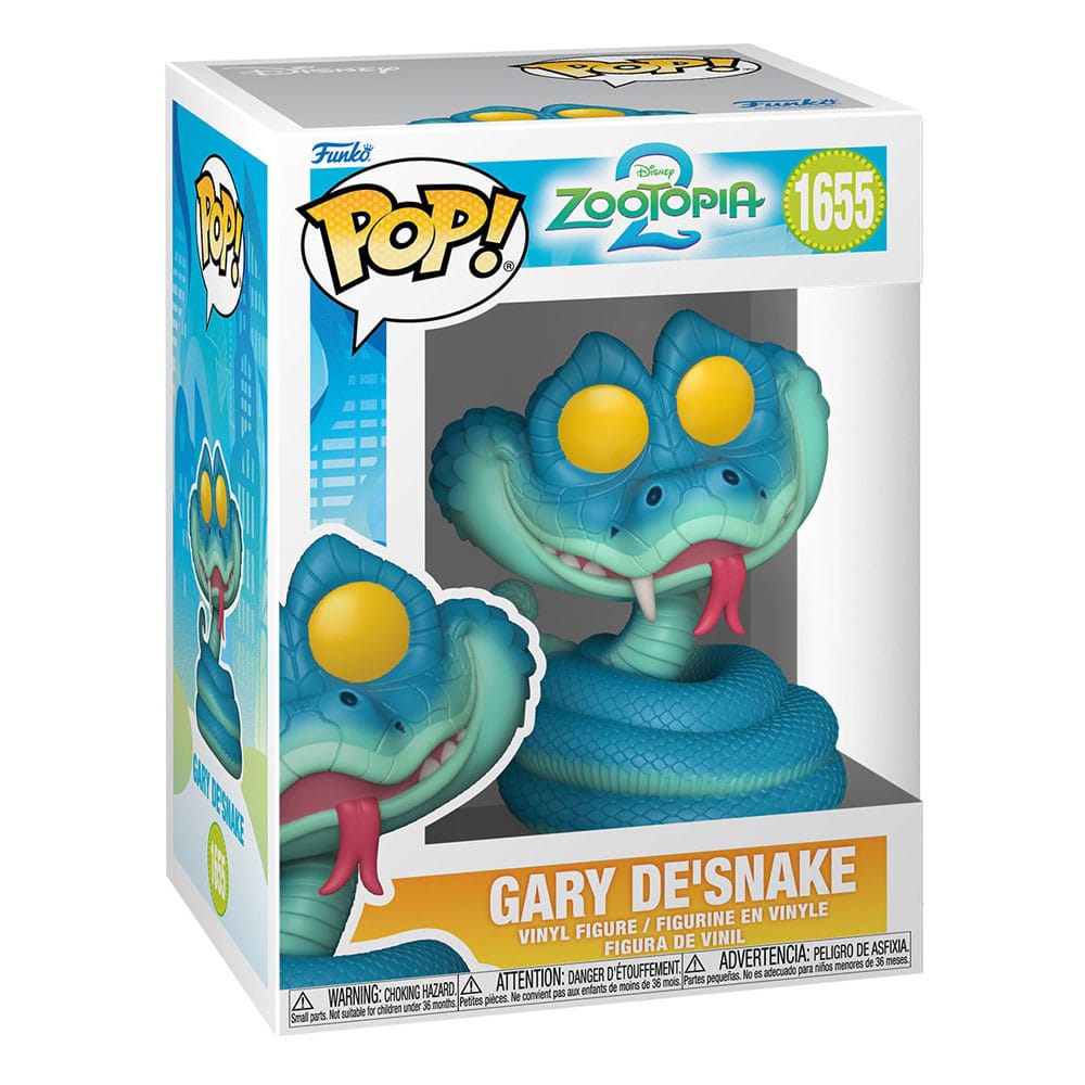 Zootrópolis 2 POP! Figura Vinilo Movies Gary De'Snake 9 cm