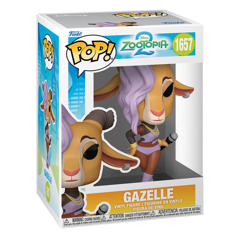 Zootropolis 2 POP! Film Figura in vinile Gazelle 9 cm