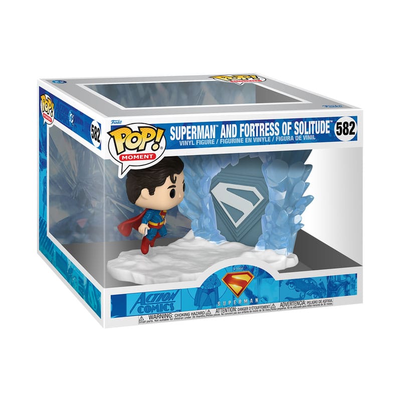 Superman (2025.) Pop trenuci vinil figure Superman i tvrđava samoće 9 cm