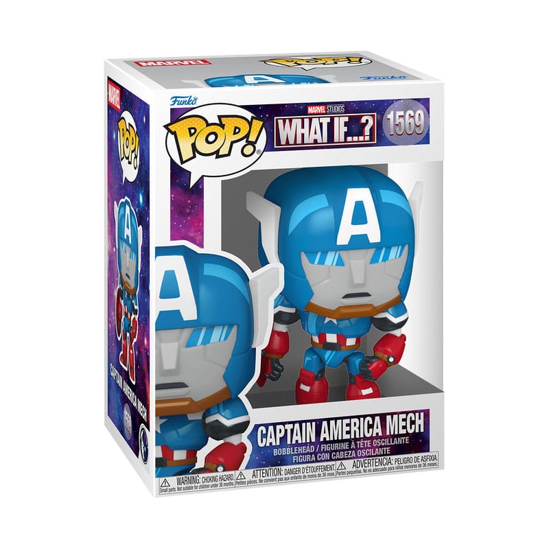 Cosa succede se...? POP! Figura in vinile Capitan America 9 cm