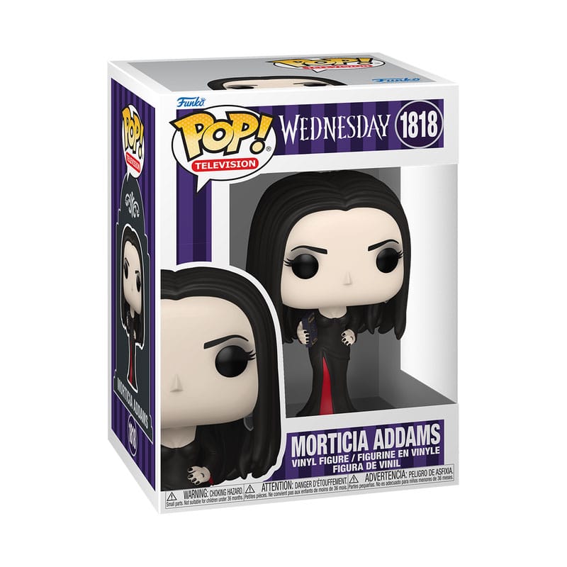 Woensdag pop! TV vinyl figuur Morticia 9 cm
