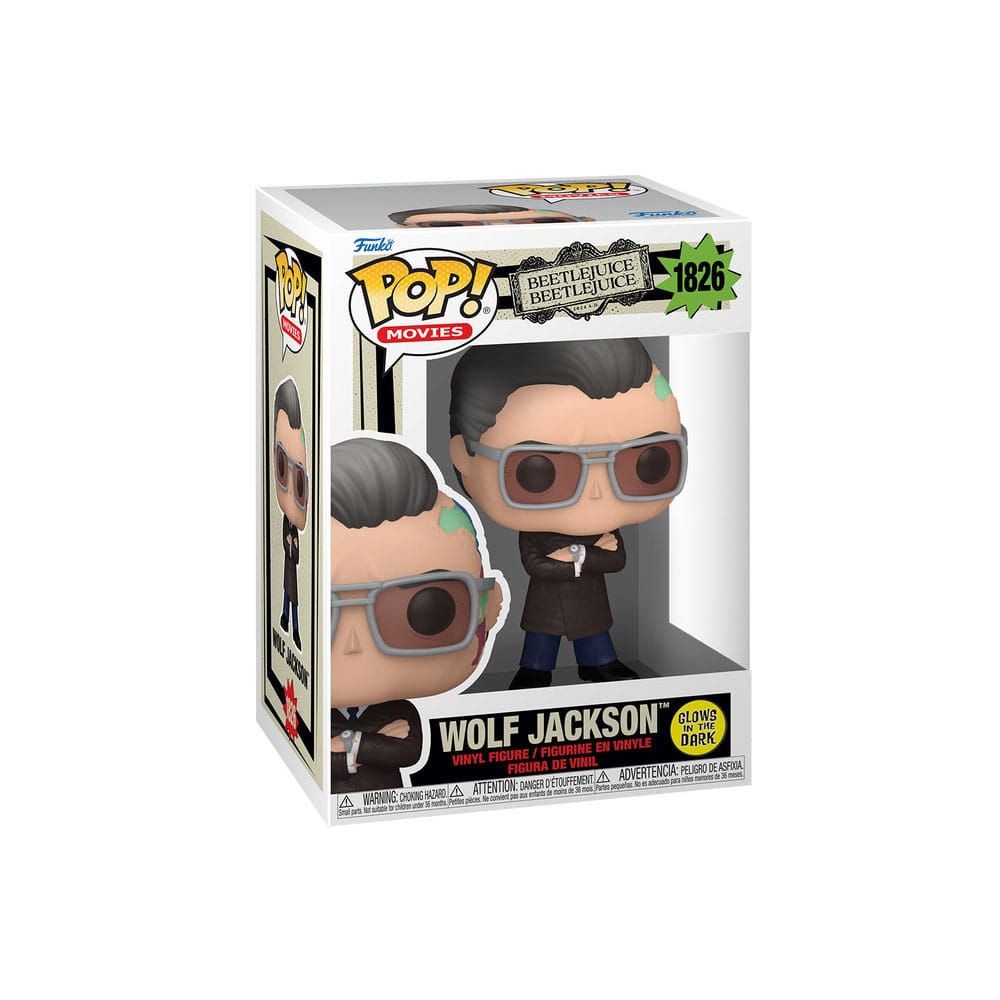 Beetlejuice Pop! Filmer Vinylfigur Wolf Jackson 9 cm