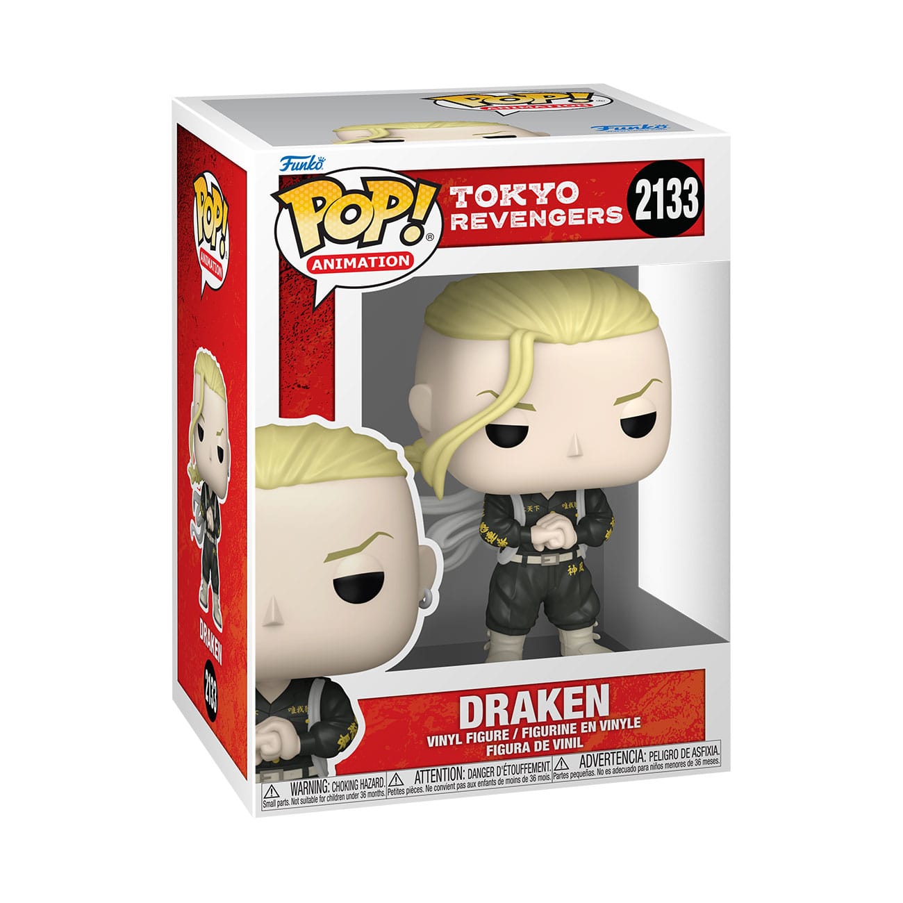 Tokyo Revengers POP! Pluss Animasjonsfigur Draken 9 cm