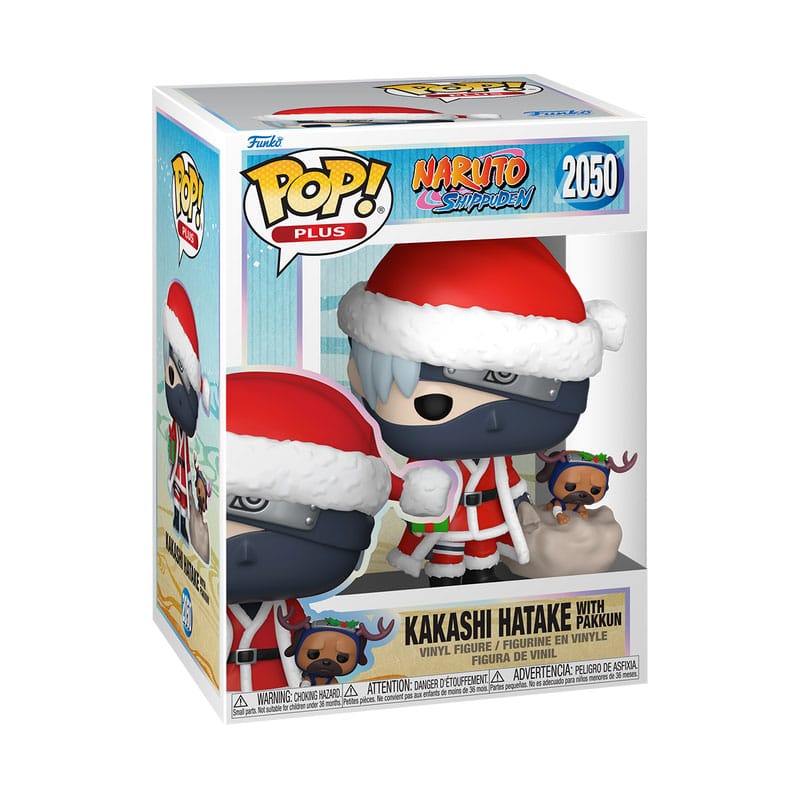 Naruto Shippuden Pop! Plus animatie vinylfiguren kakashi (holi) 9 cm