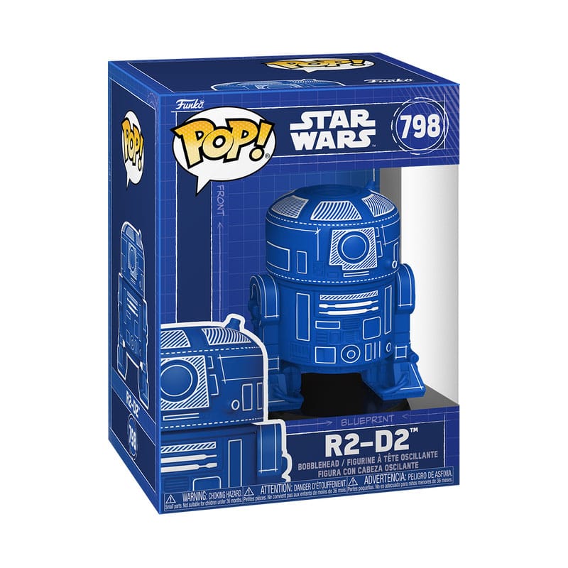 POP di Guerre Stellari! Figura in vinile SWS11-R2-D2 BP 9 cm