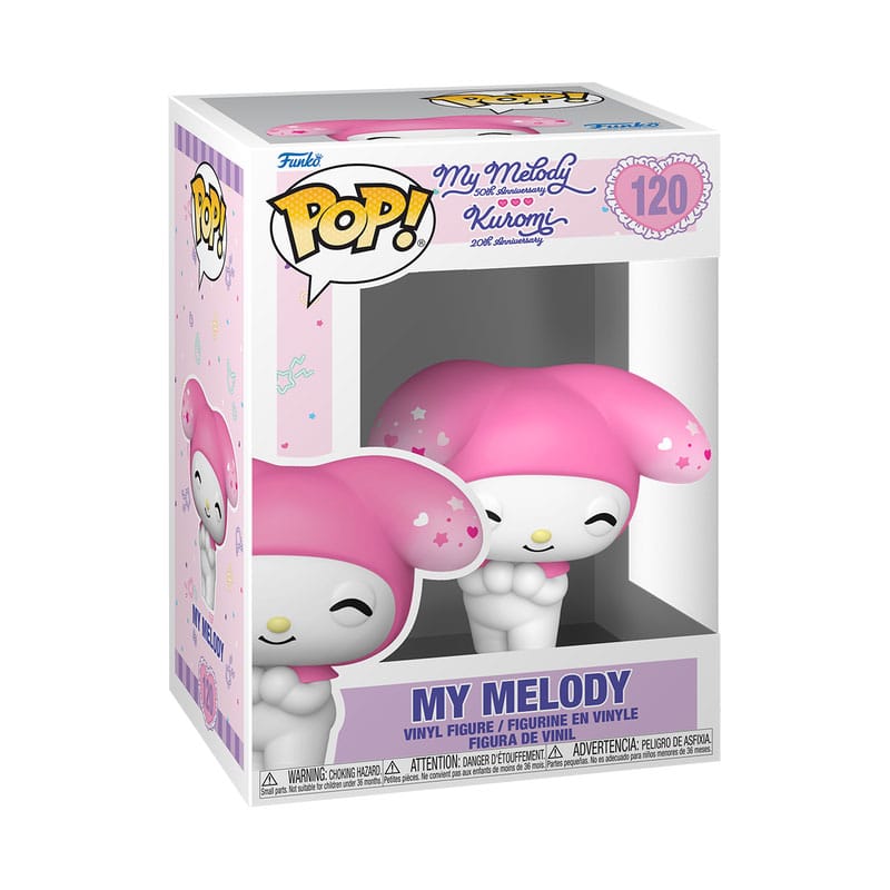 Sanrio Pop! Animation Vinyl Figur K/Mm- Melody 9 cm