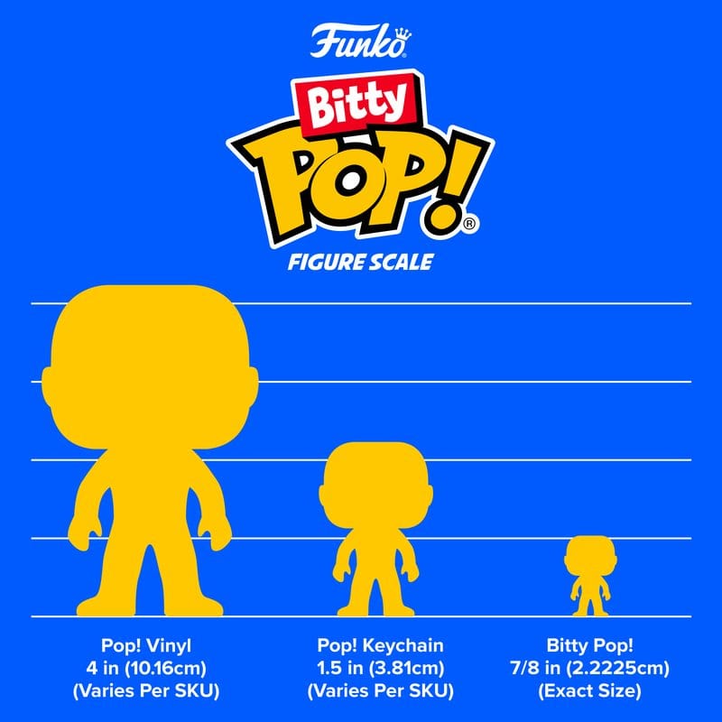 Demon Slayer: Kimetsu no Yaiba Bitty POP! Vinyl Figur 4-Pack Tanjiro 2,5 cm
