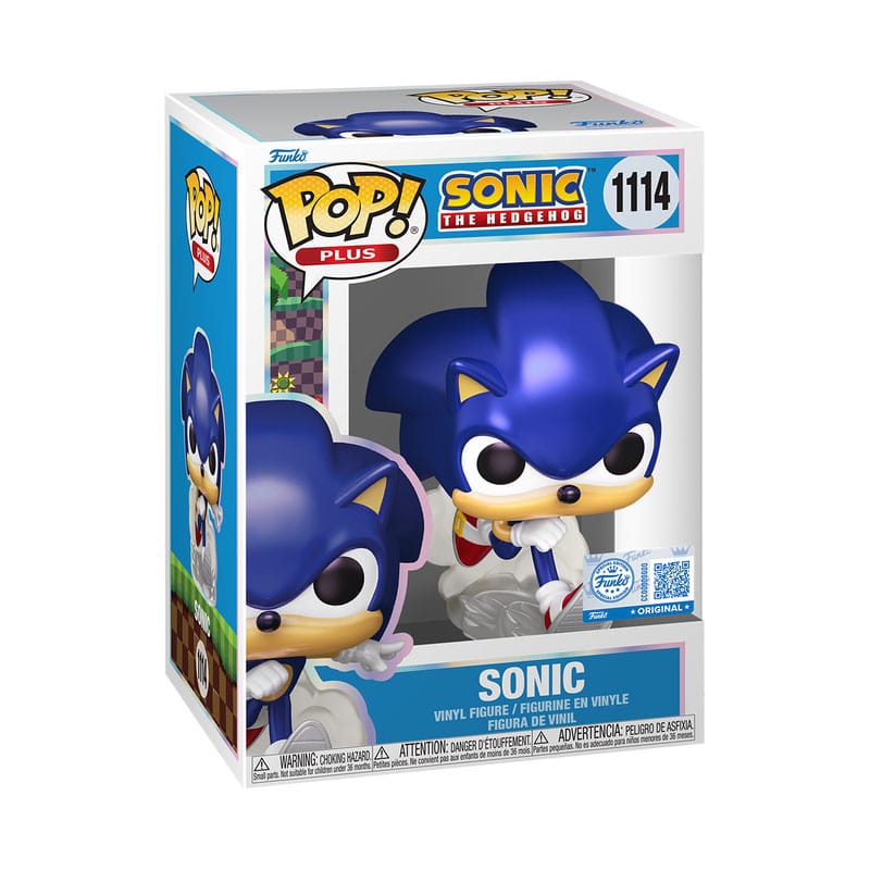 Sonic – The Hedgehog POP! Plus Movies Vinylfiguren Sonic(PRL) 9 cm