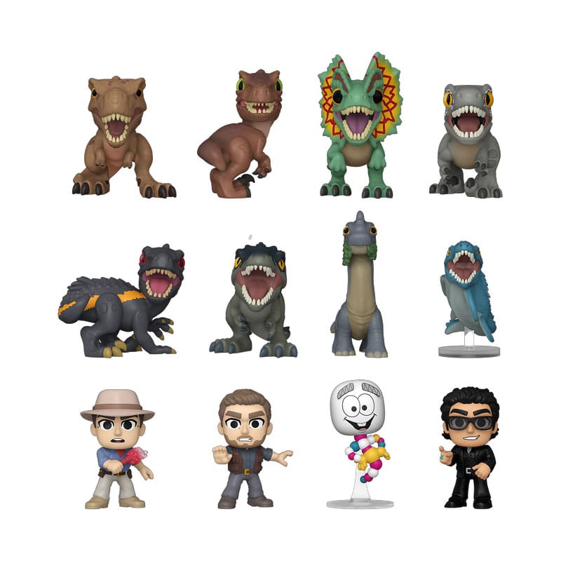 Jurassic World Mini Figure P&W Display da 5 cm (12)