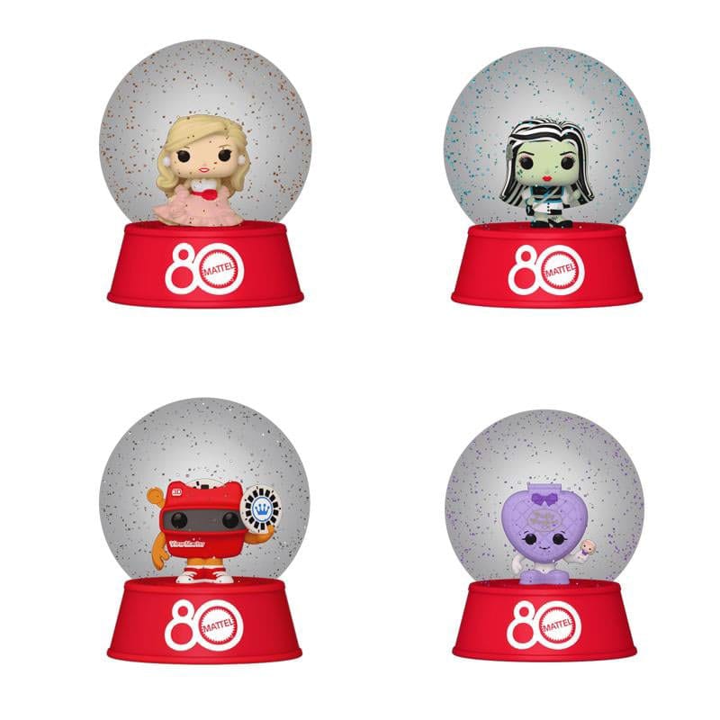Mattel by Loungefly Snowglobes Blind Retro Toy Display (12)