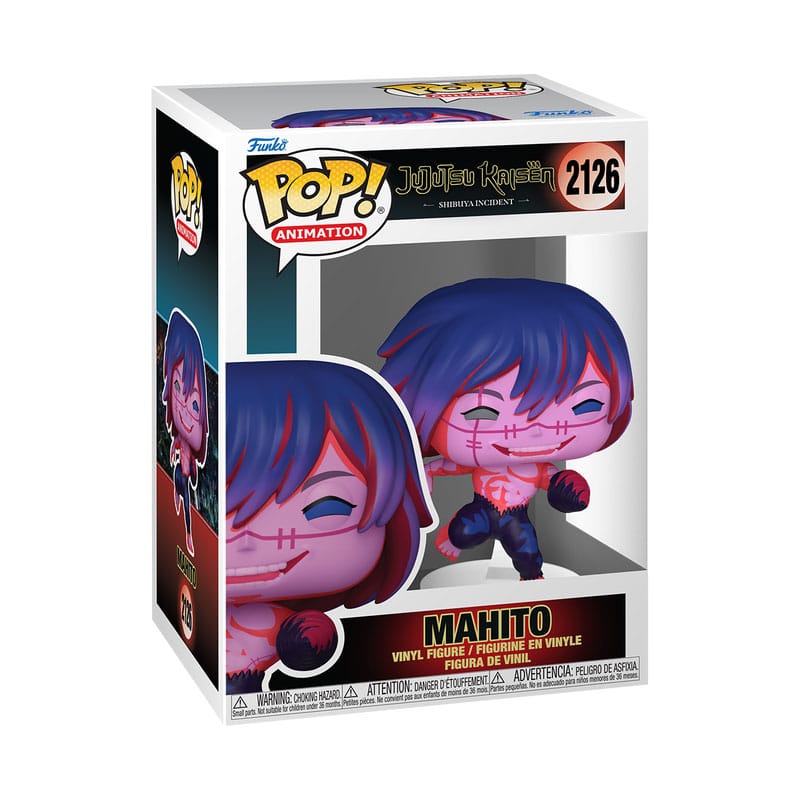 Jujutsu Kaisen POP! Animación Figuras Vinilo Mahito(szn2) 9 cm