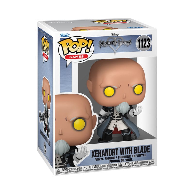 Kingdom Hearts POP! Spel Vinylfigur Xehonort m/Blad 9 cm