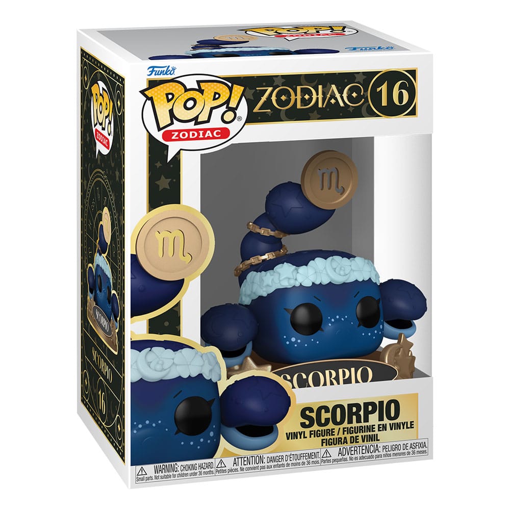 Zodiac Pop! Zodiac Vinyl Figures Scorpion (oct.) 9 cm