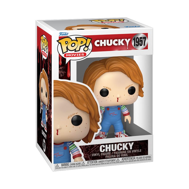 Chucky POP! Film Figura in vinile Chucky (naso sanguinante) 9 cm