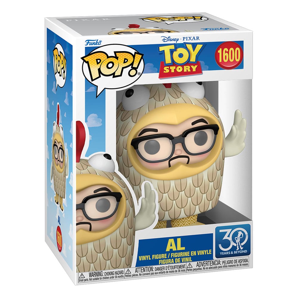 Toy Story POP! Disney Vinylfiguren Al (Chicken Suit) (30. Jubiläum) 9 cm
