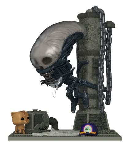 Alien POP! Deluxe Vinyl Figur Xenomorph (svævende) 9 cm