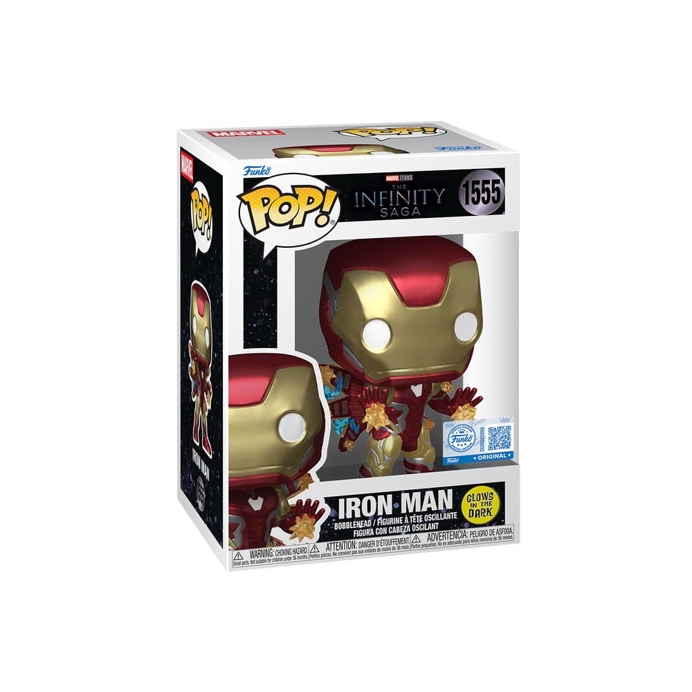 Avengers : Fin de partie POP ! Plus figurine en vinyle Iron Man Beams (GW) 9 cm