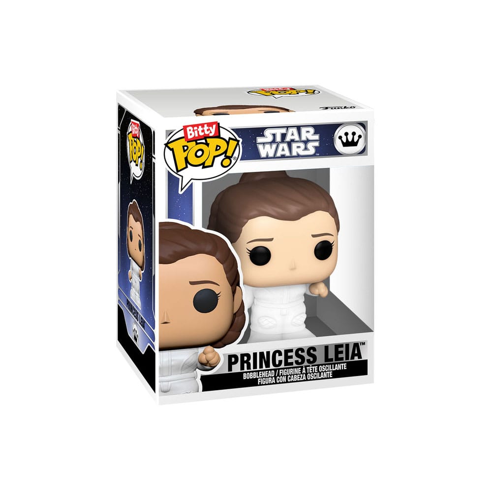 ¡El imperio retrocede a Bitty Pop! Figura de vinilo 2 paquete L&H 2,5 cm