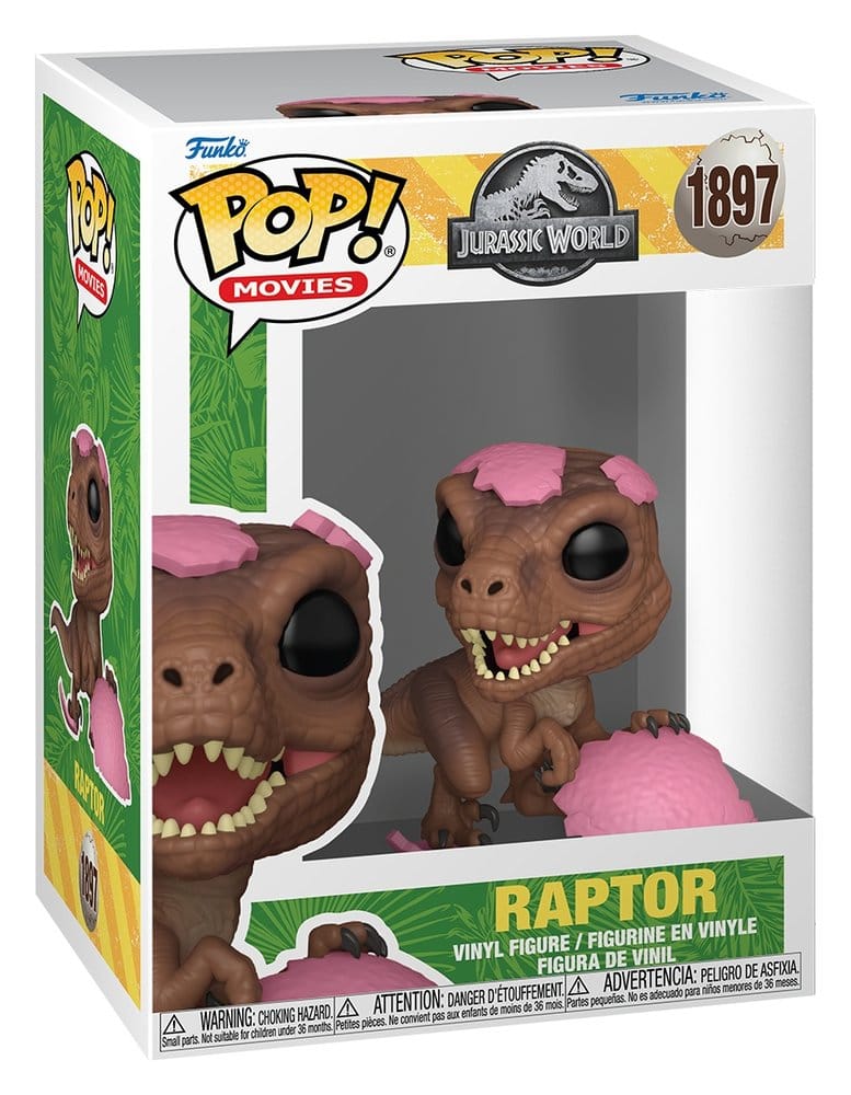 Jurski park POP! Filmovi Vinilna figura SPRG- Raptor 9 cm
