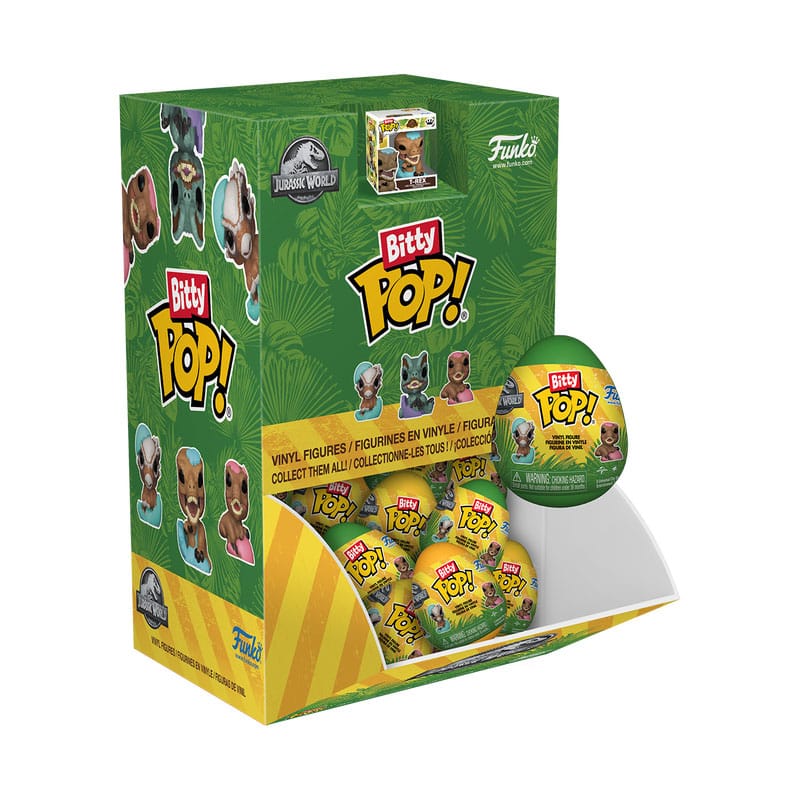 Parc Jurassique POP! Figurine en vinyle Oeuf de Pâques PDQ Display (24) 2,5 cm