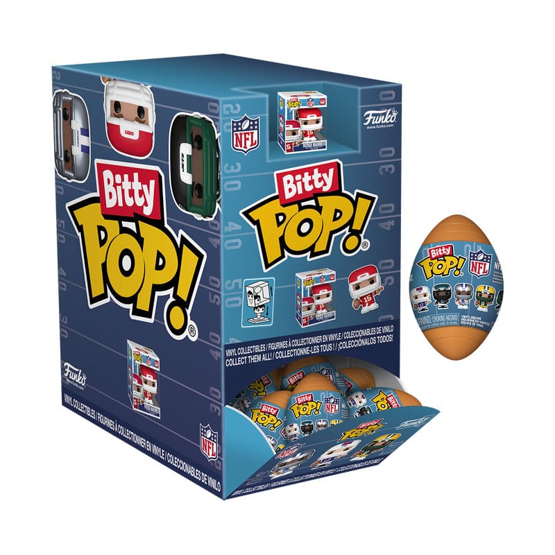 NFL Bitty POP! Espositore per figure in vinile (24) PDQ 2,5 cm