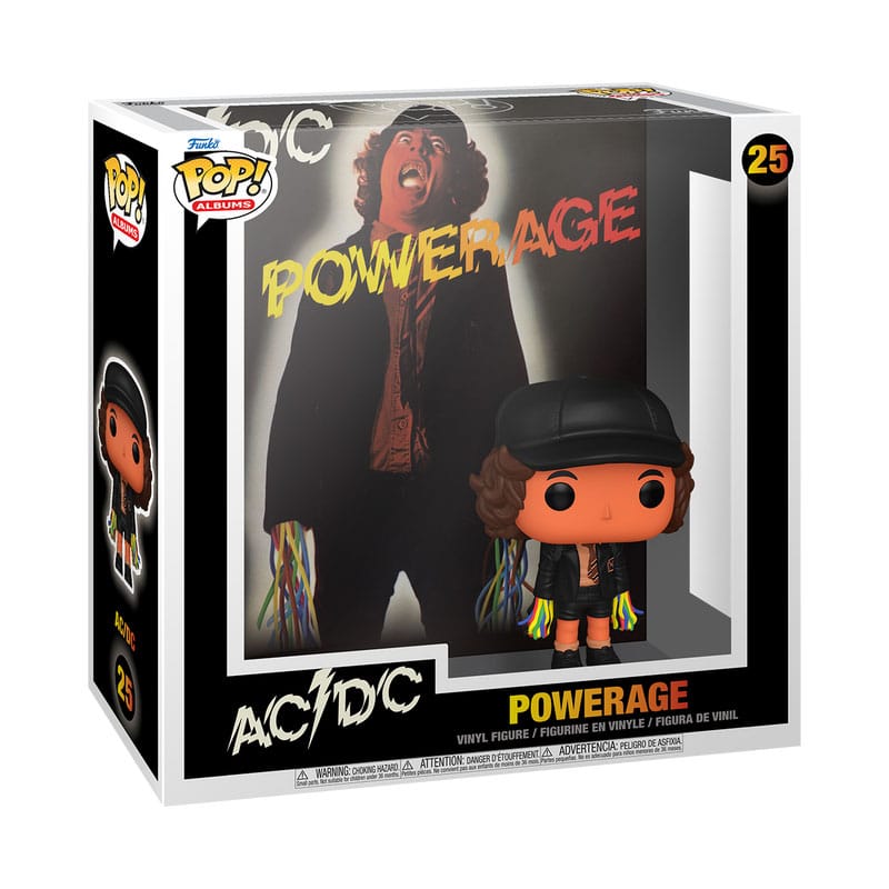 ¡AC/DC POP! Álbumes Vinilo Figura Powerage 9 cm