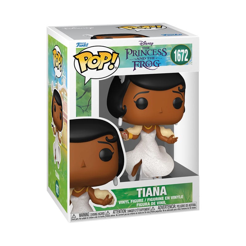 Prinsessen og frosken POP! Disney Vinyl Figur Tiana m/Glitter 9 cm