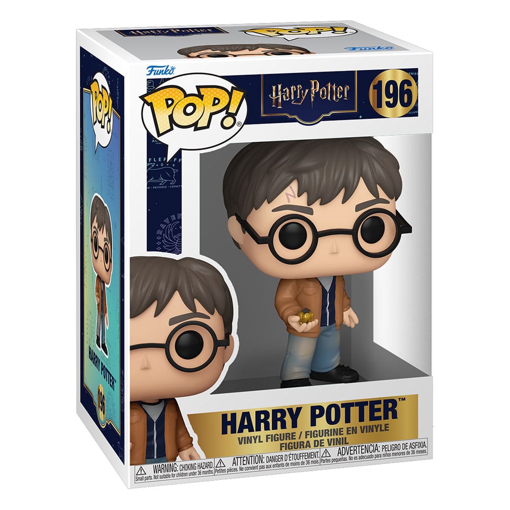 Harry Potter POP! Film Vinylfigur Harry Potter med opstandelsessten 9 cm