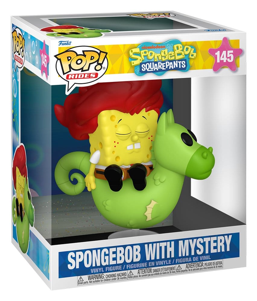 Bob Esponja Pantalones Cuadrados POP! Rides Deluxe Figura Vinilo Bob Esponja & Misterio 15 cm