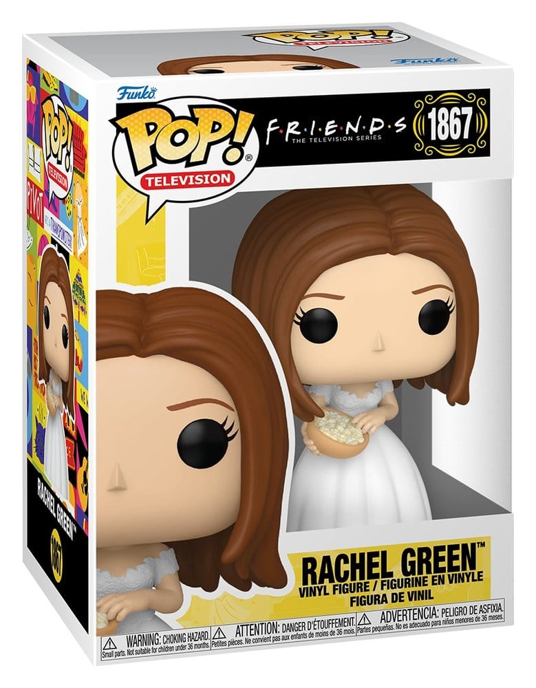 Vrienden POP! TV Vinyl Figuur Rachel Groen (Trouwjurk) 9 cm