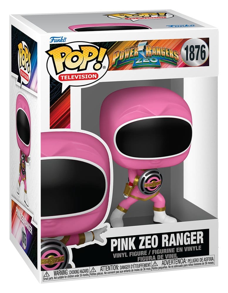 Power Rangers Zeo POP! Films Figurines en Vinyle Zeo Ranger Rose 9 cm