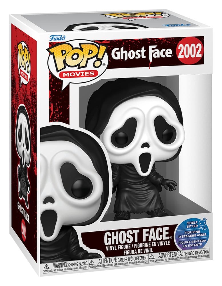 Schreeuw POP! Movies Vinylfiguur Ghost Face (Zitten) 9 cm