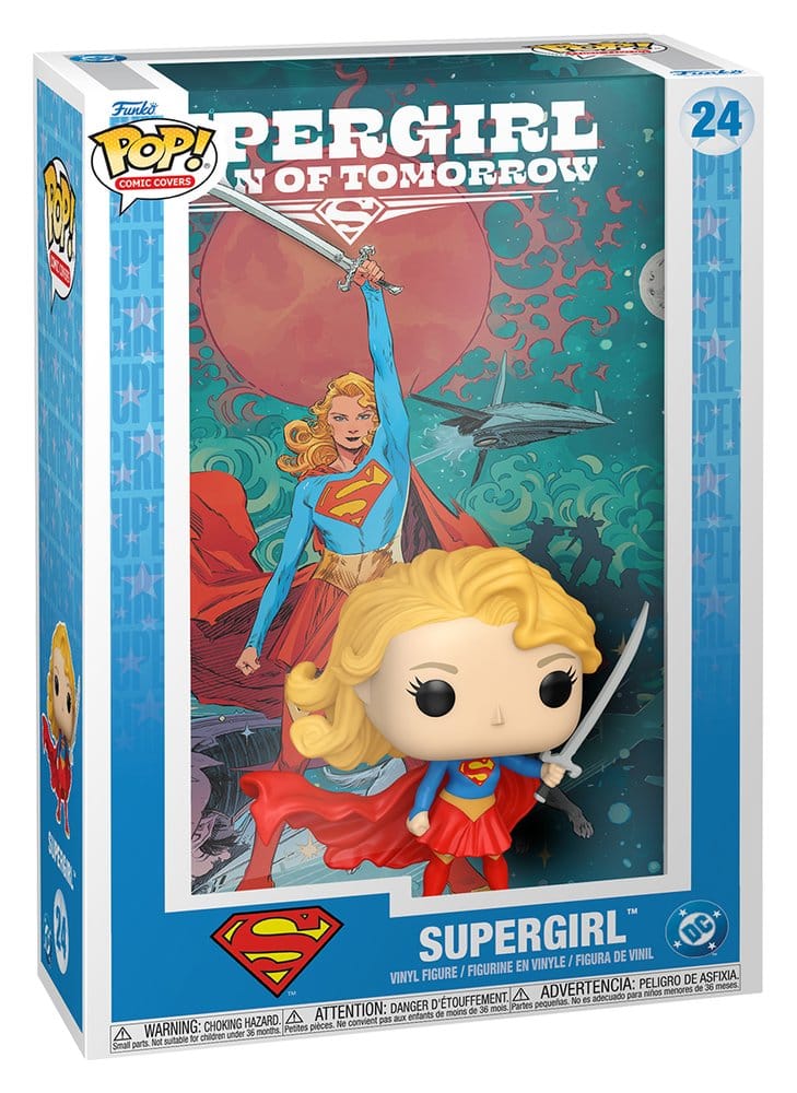 DC Comics POP! Comic Cover Vinyl Figuur Supergirl 9 cm