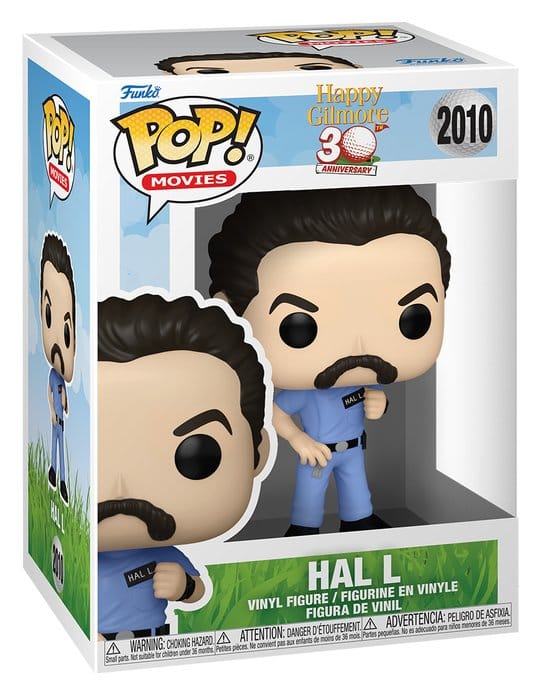Glad Gilmore 2 POP! Filmer Vinyl Figur Hal L 9 cm