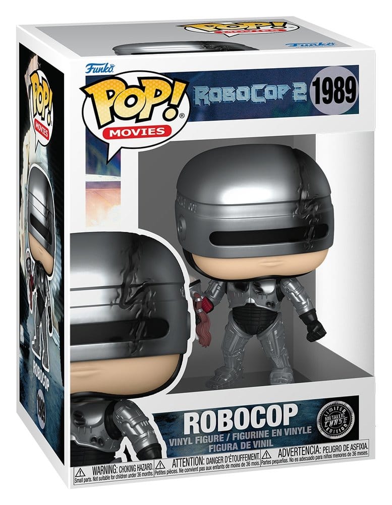 Robocop POP'u! Filmler Vinil Figürler Robocop (Metalik) Kovalamalı 9 cm Ürün Çeşitliliği (6)