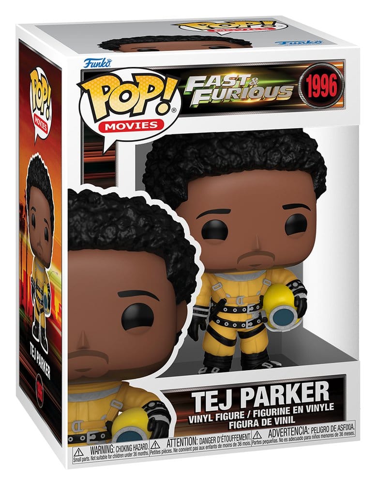 Hurtig og rasende POP! Film Vinyl Figur Tej Parker 9 cm