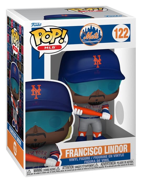 MLB POP! Vinilna figura Mets- Francisco Lindor 9 cm